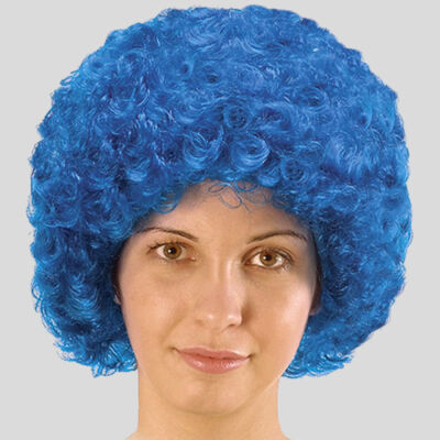 Parrucca Ricciolina 90 gr Blu
