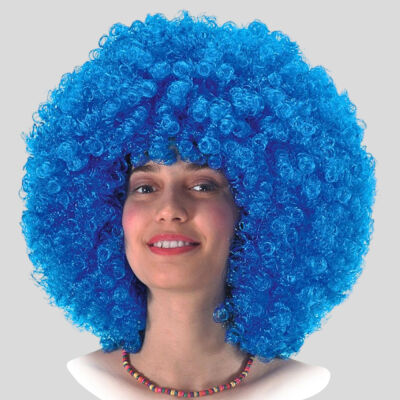 Parrucca Ricciolona Super 190 gr Blu