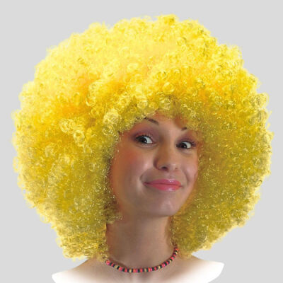 Parrucca Ricciolona Super 190 gr Giallo