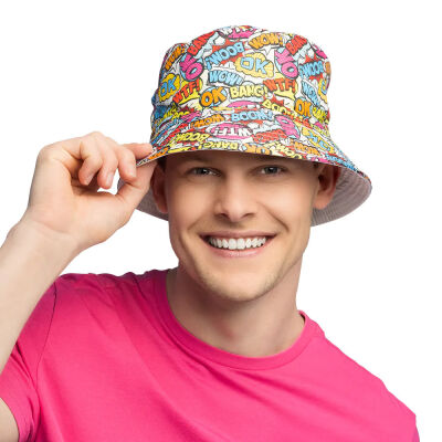 Pălărie Bucket Pop Art