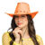 Cappello Cowboy Savanne Neon Orange