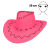 Cappello Cowboy Savanne Neon Pink