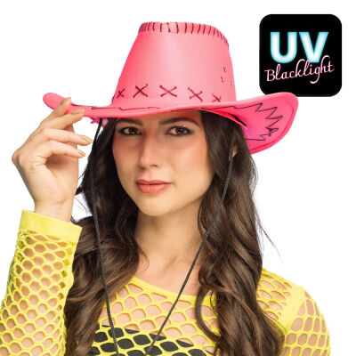 Pălărie Cowboy Savanne Roz Neon