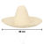 Sombrero Puebla Natural 49 cm