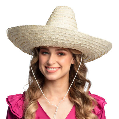 Puebla Sombrero Natural 49 cm