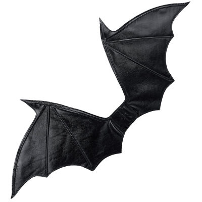 Ali pieghevoli Pipistrello Diavolo 84x36 Nere