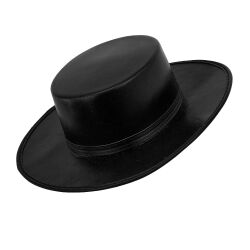 Cappello Eco Pelle Nero