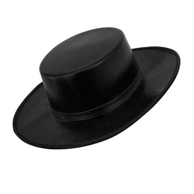 Cappello Eco Pelle Nero