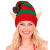 Cappello Elfo Aiutante Babbo Natale a maglia