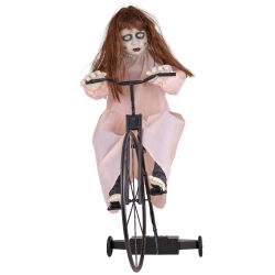 Cycling Cindy 94 cm animatronic