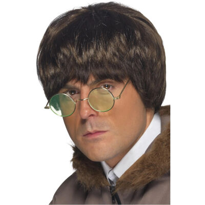 Peruca Britpop Liam Castanha