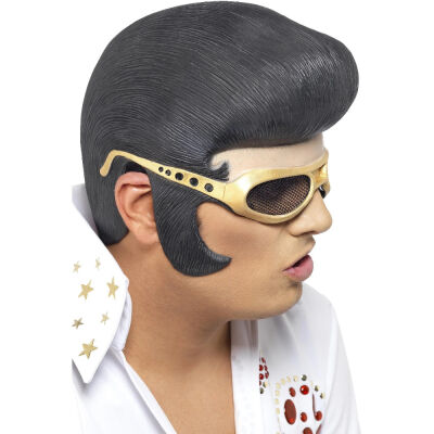 Peluca Tony Elvis de Látex